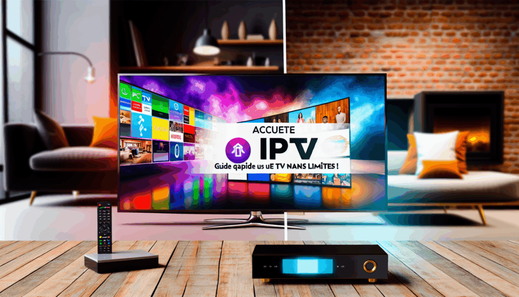 Acheter IPTV : Guide rapide pour une TV sans limites !